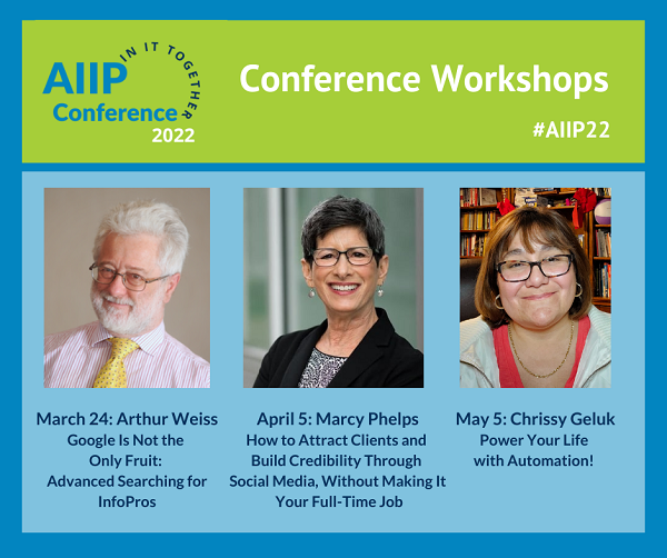 #AIIP22 conference workshops